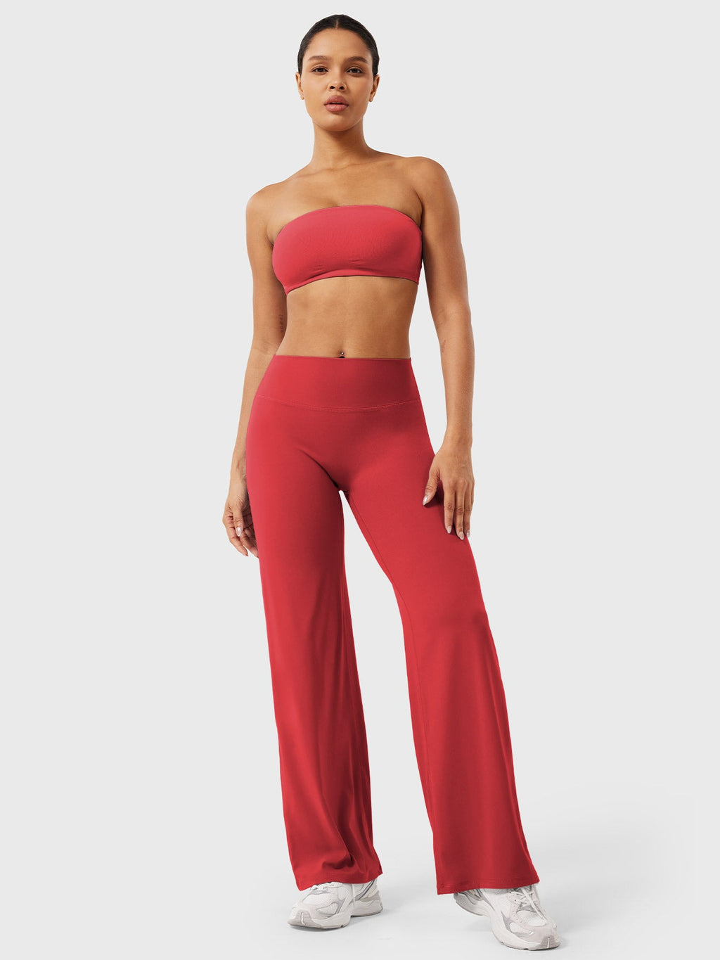 Spodnie Modelujące Wide Leg
