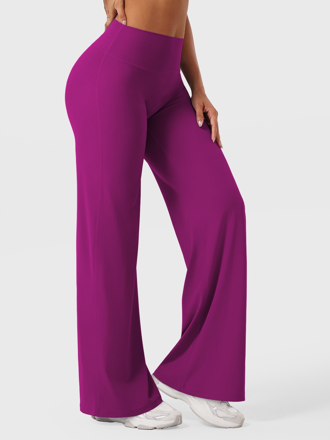 Spodnie Modelujące Wide Leg