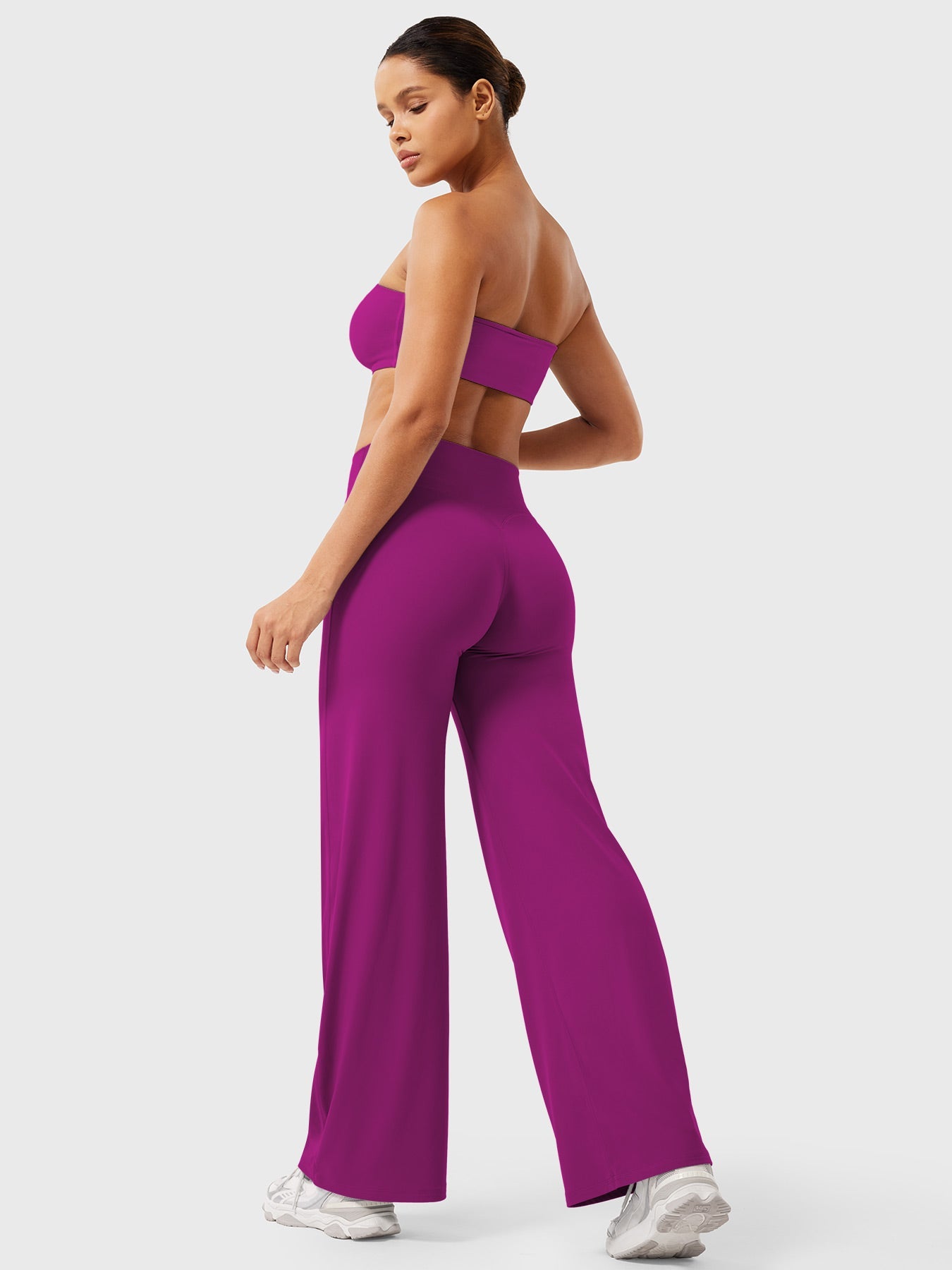 Spodnie Modelujące Wide Leg