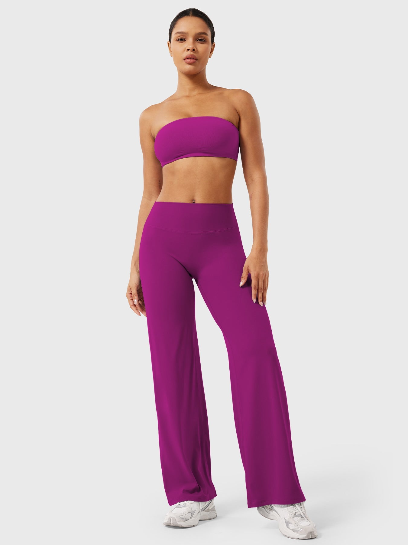 Spodnie Modelujące Wide Leg
