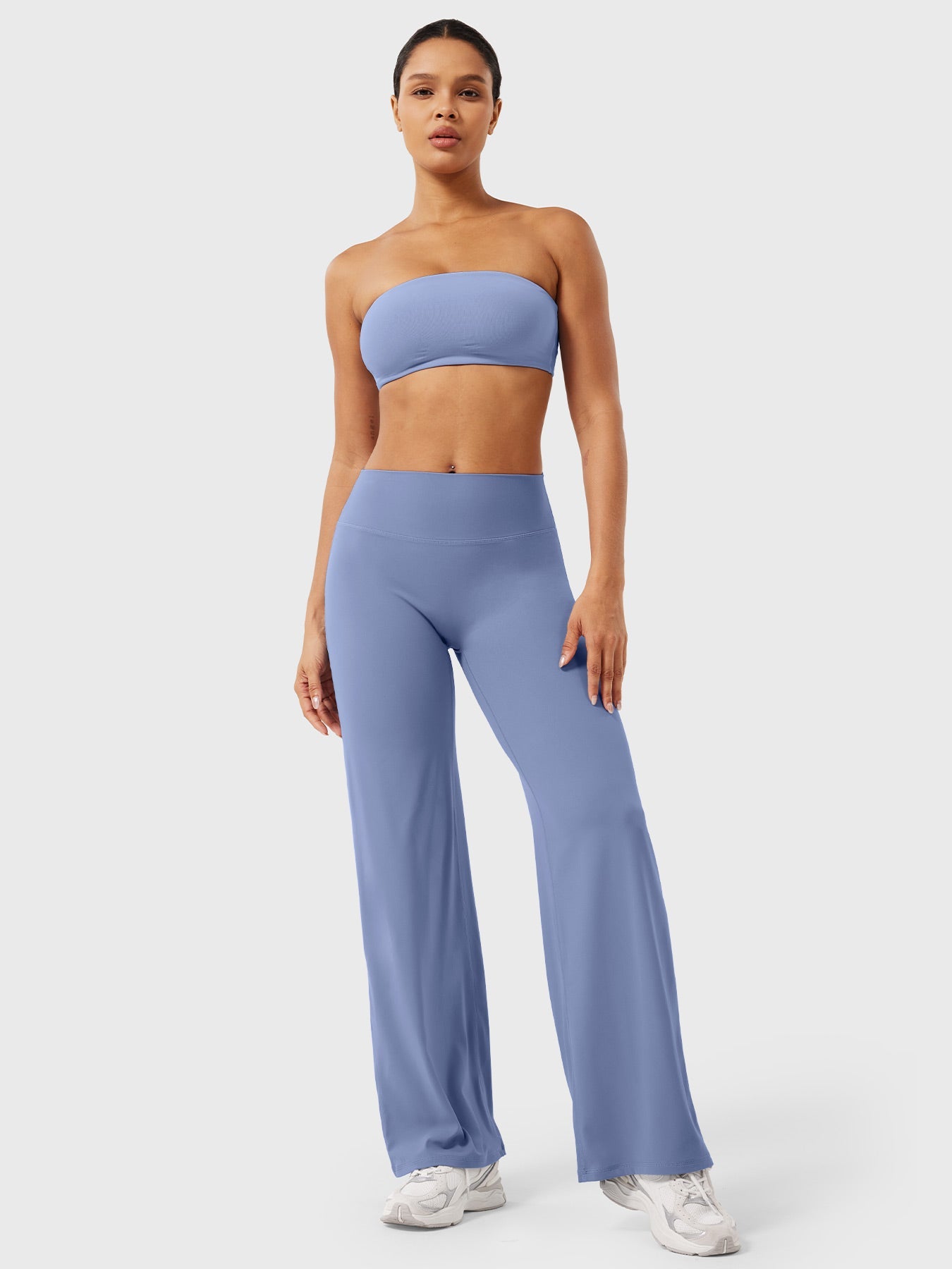 Spodnie Modelujące Wide Leg