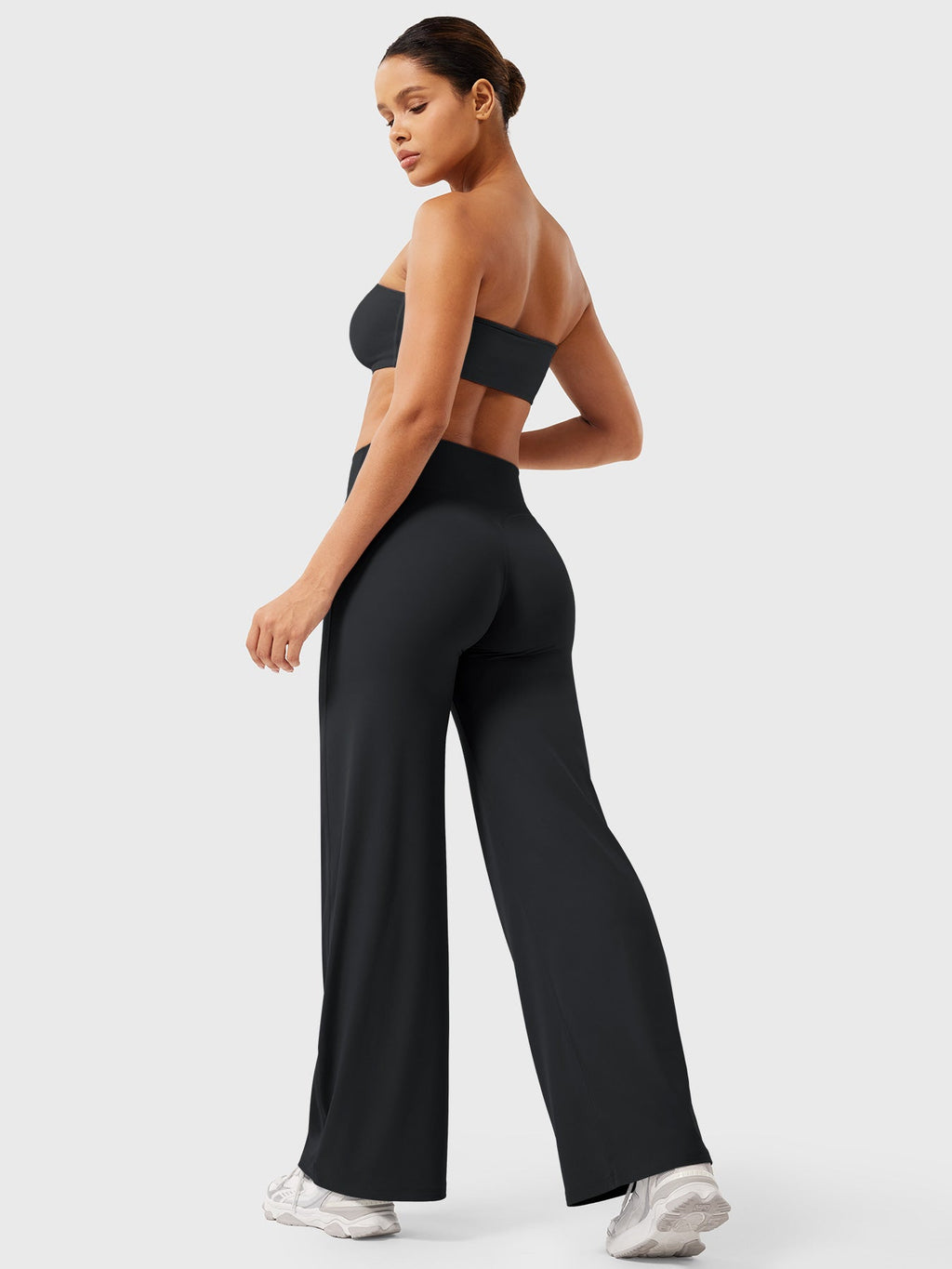 Spodnie Modelujące Wide Leg