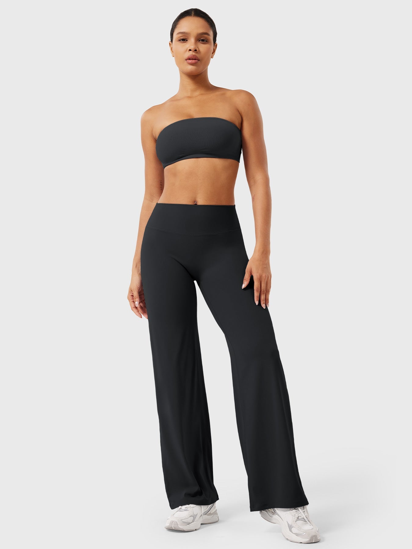 Spodnie Modelujące Wide Leg